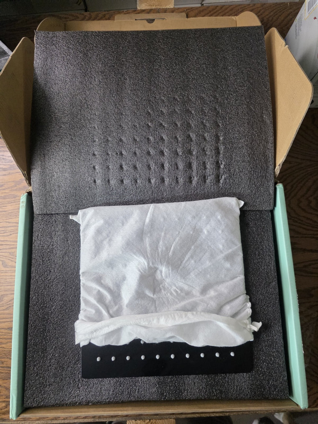 FORIOUS 12-inch Matte Black Waterfall Rain Shower System - Open Box