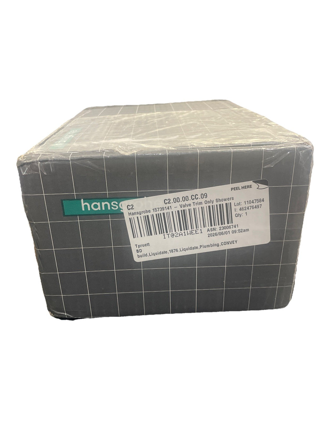 Hansgrohe 15739141 Ecostat S Pressure Balanced Valve Trim in Brushed Bronze