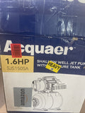 1320GPH Shallow Well Pump Stainless Steel Pump With Pressure Tank 1.6HP 115V