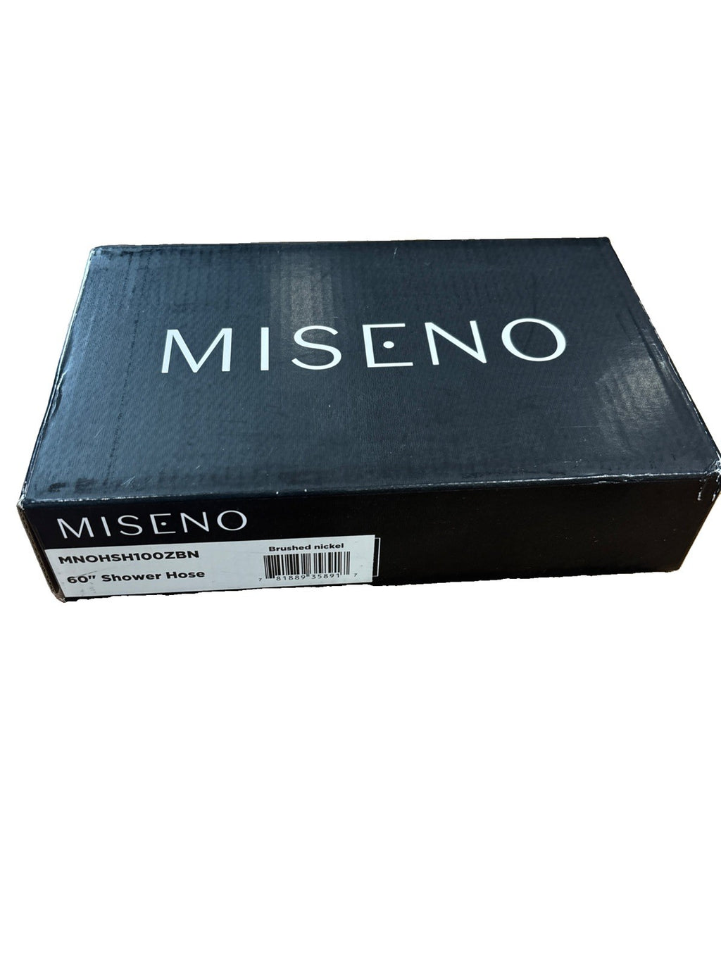 Miseno MMNOHSH100ZBN 60" Hand Shower Hose 1/2" Connections - Brushed Nickel