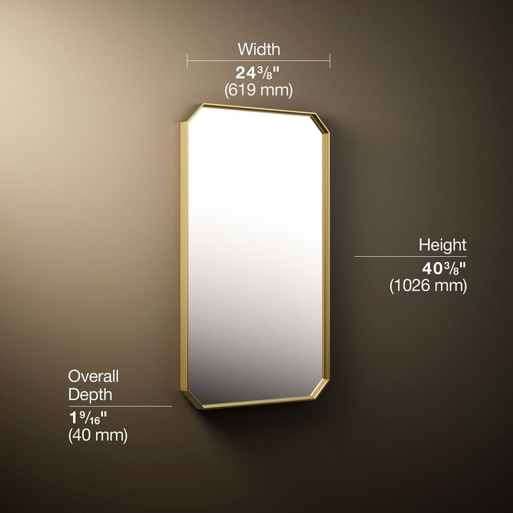 Kohler K-39338-2MB Vanity & Dresser 1.57 in. 40.38" X 24.39"