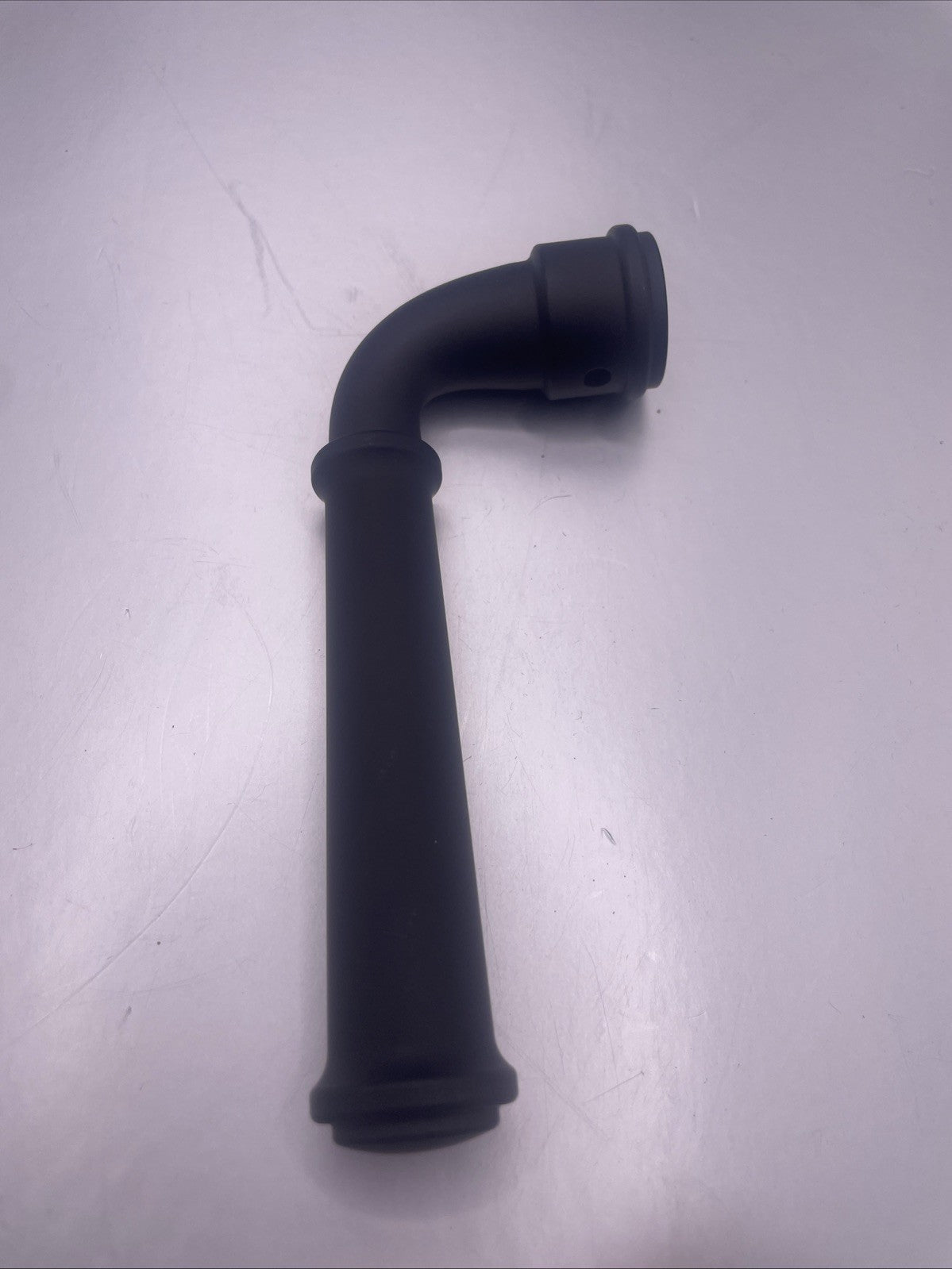 Baldwin HDDUNHFR190 Dunsmoor Non-Turning One-Sided Dummy Door Lever, Satin Black