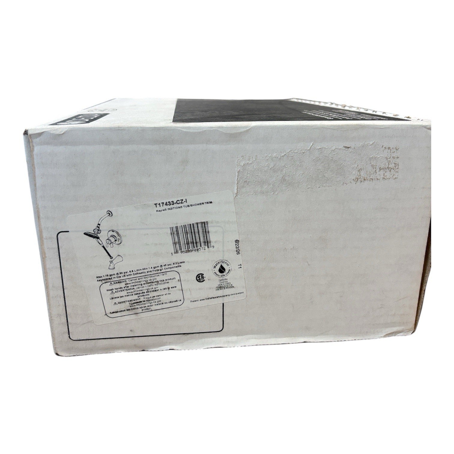 Delta T17433-CZ-I Kayra Monitor 17 Tub and Shower Trim - Champagne Bronze