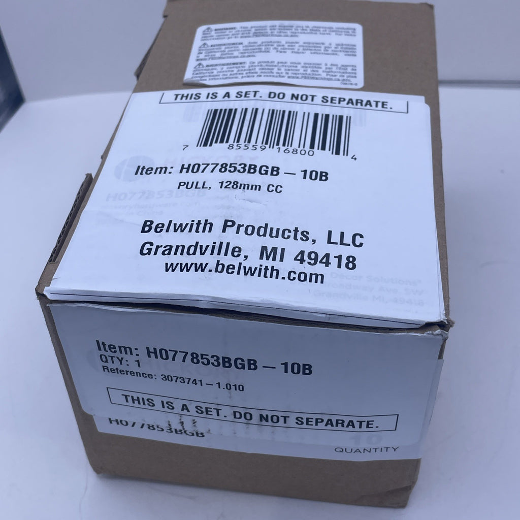 Hickory Hardware H077853BGB Piper Collection Pull, 5-1/16 Inch (128mm) lot of 10