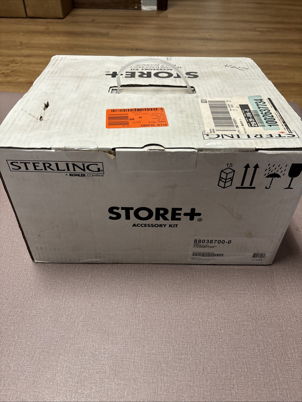 Sterling 880287000 Store+ Basic Shelf Kit - White (10 Piece)