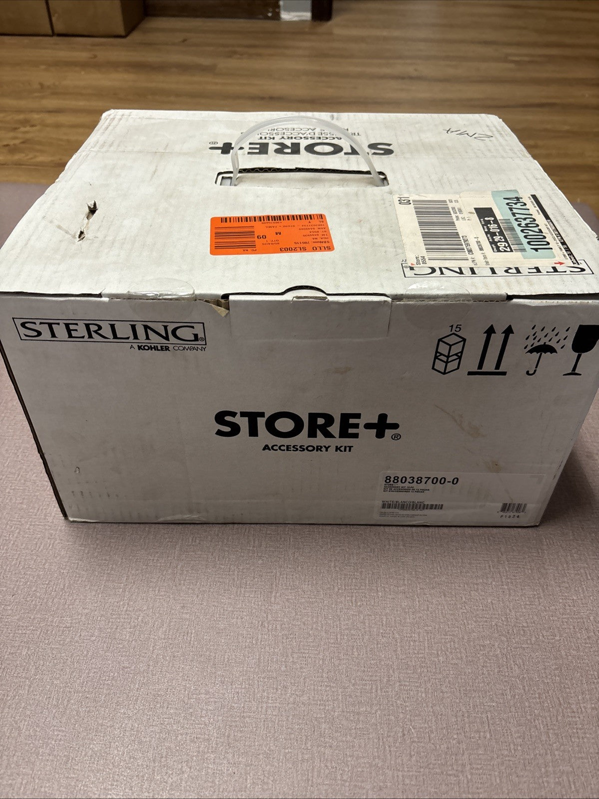 Sterling 880287000 Store+ Basic Shelf Kit - White (10 Piece)