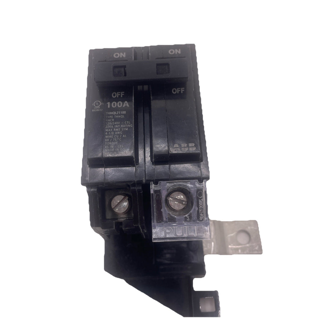 GE THQMH100CP  100 AMP 120/240v MASTER MAIN BREAKER KIT NOB *READ*