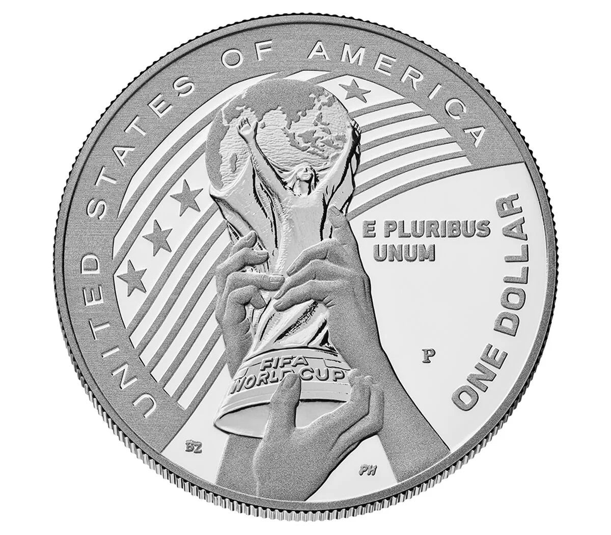 2026-P FIFA World Cup Proof Silver Dollar. IN HAND Limited Edition