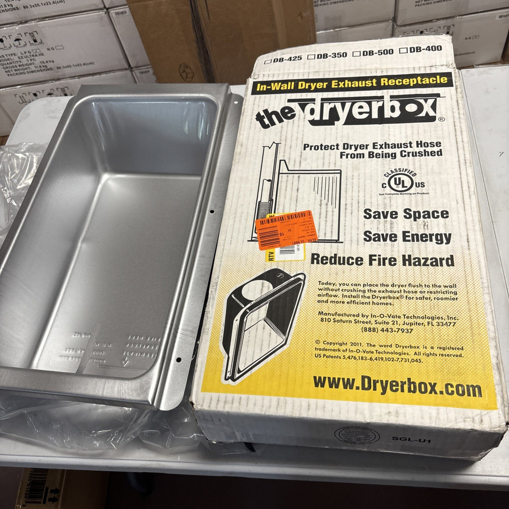 4.25 In. Dryer Box Metal Recess