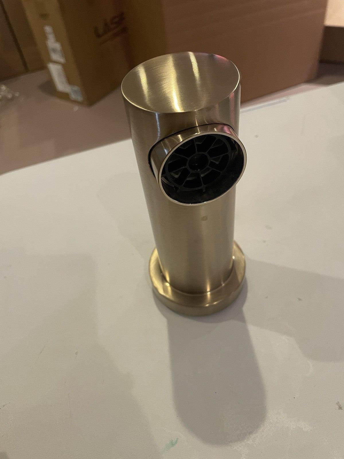 Brizo RP54873GL Non-Diverter Wall Mounted Tub Spout - Luxe Gold