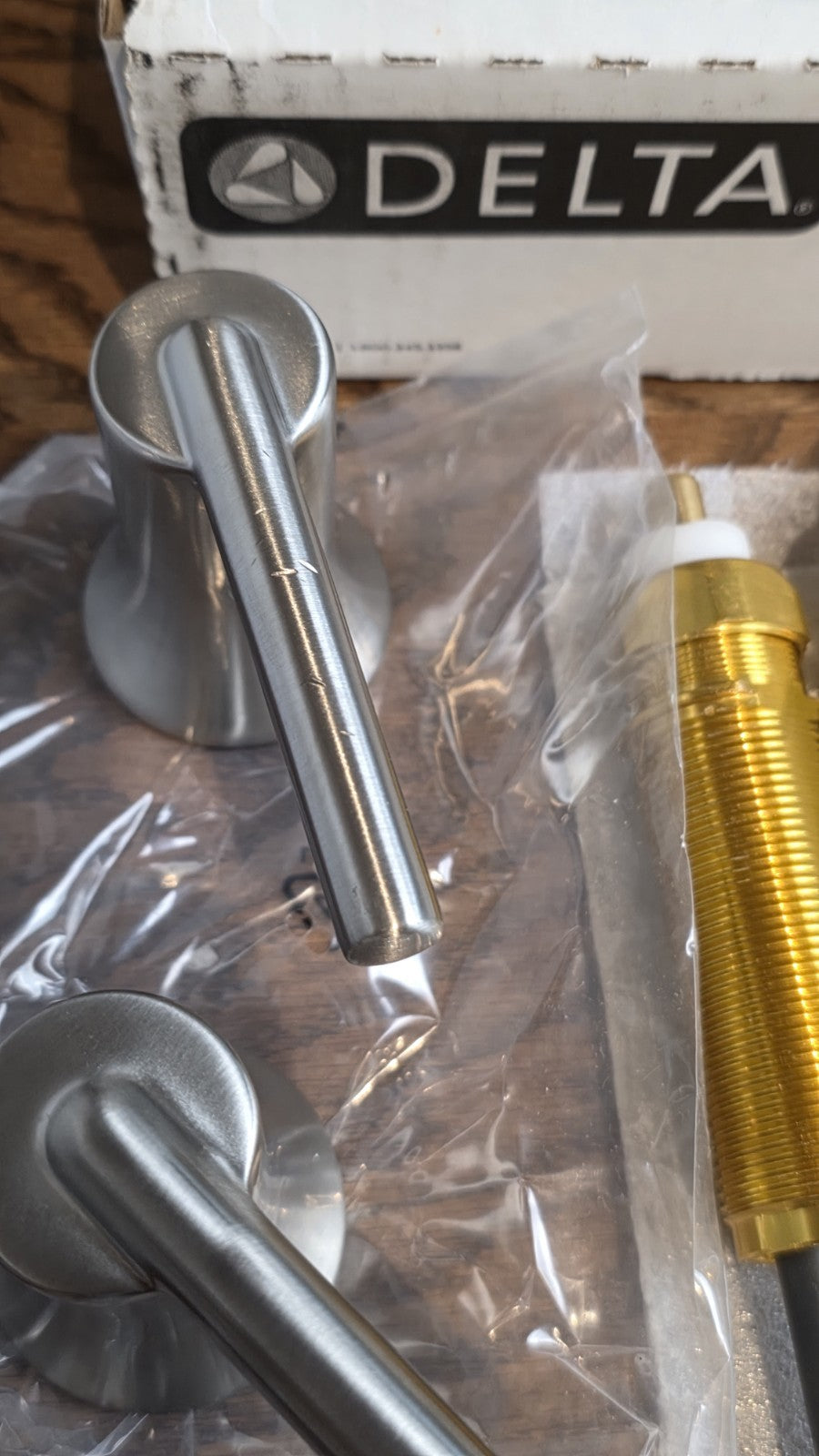 Delta Trinsic 3559-SSMPU-DST Bathroom Faucet Brilliance Stainless - READ