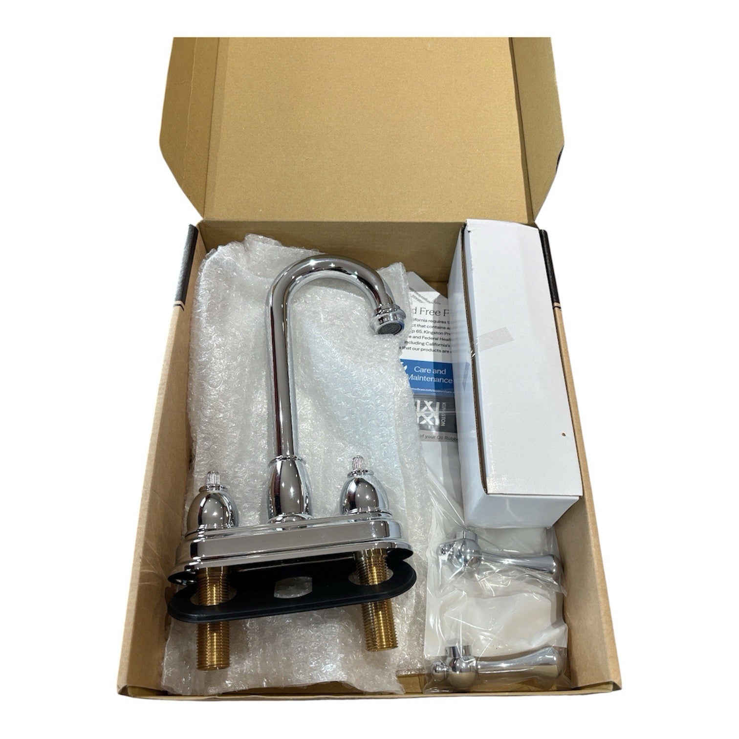 Kingston Brass KB3611-BL Vintage 1.2 GPM Centerset Bathroom Faucet - Chrome