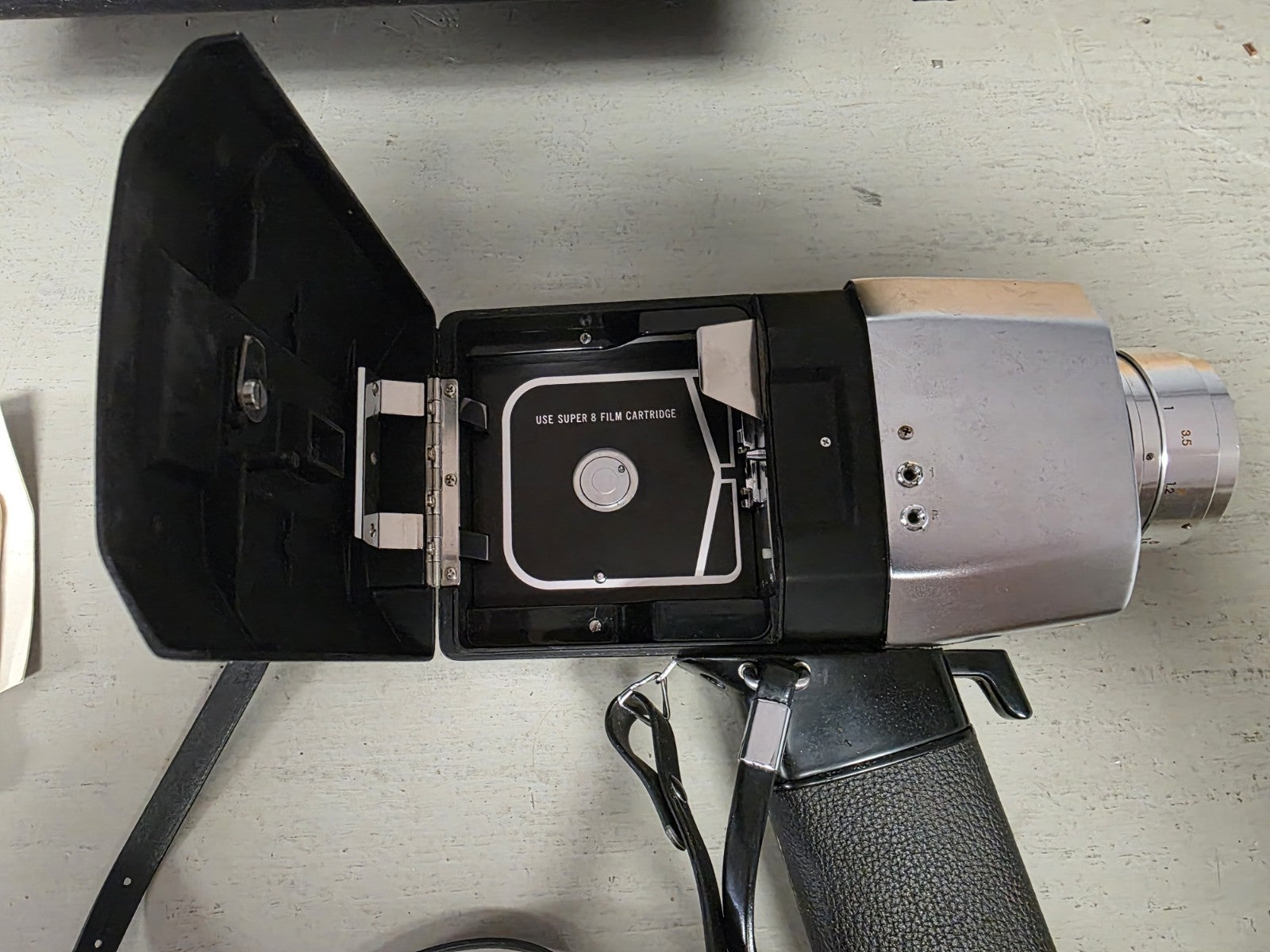 Vintage YASHICA Super 60 Electronic Super 8MM Movie Camera With Case