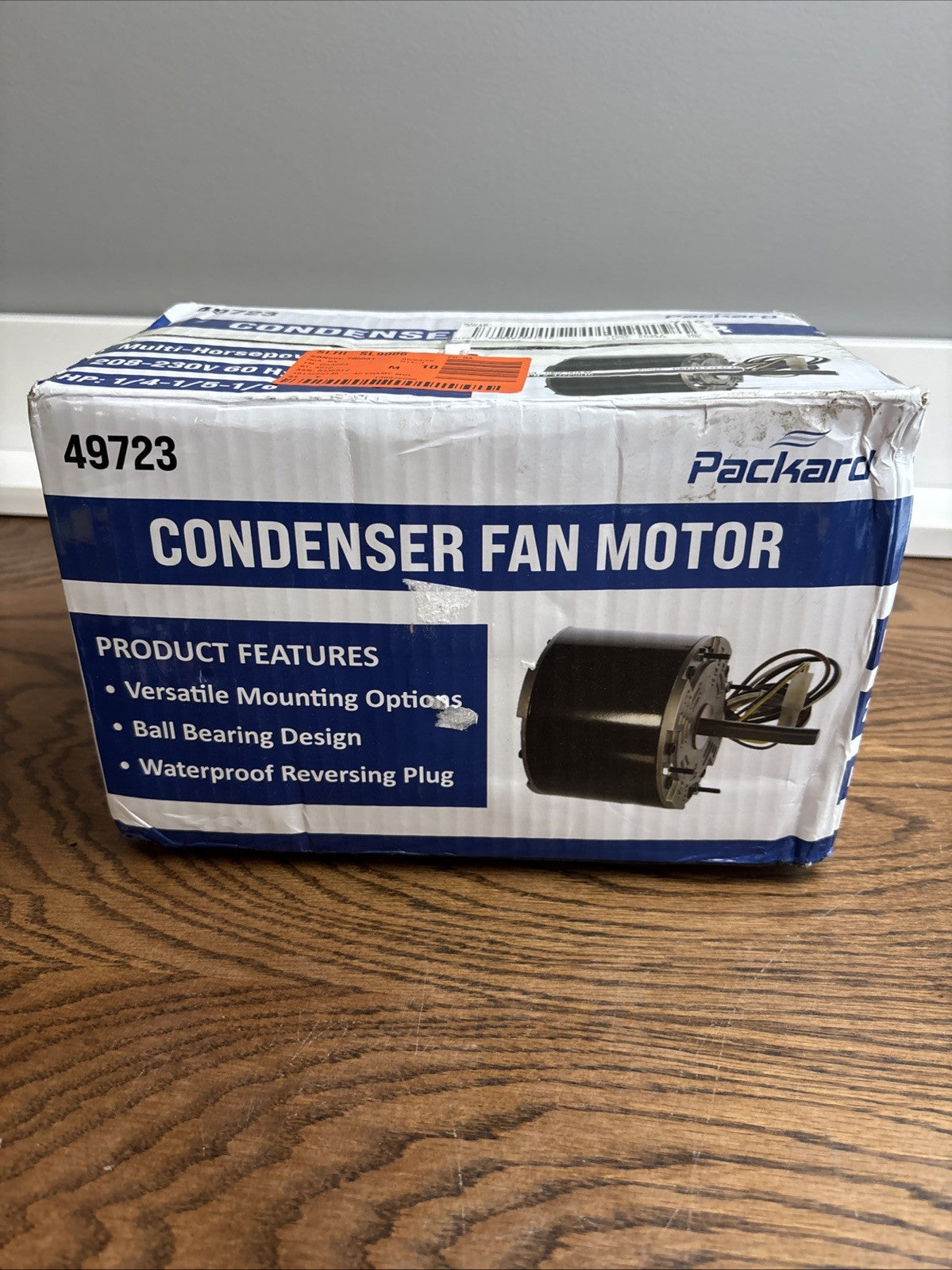 condenser fan motor 1/4 hp 1075 rpm