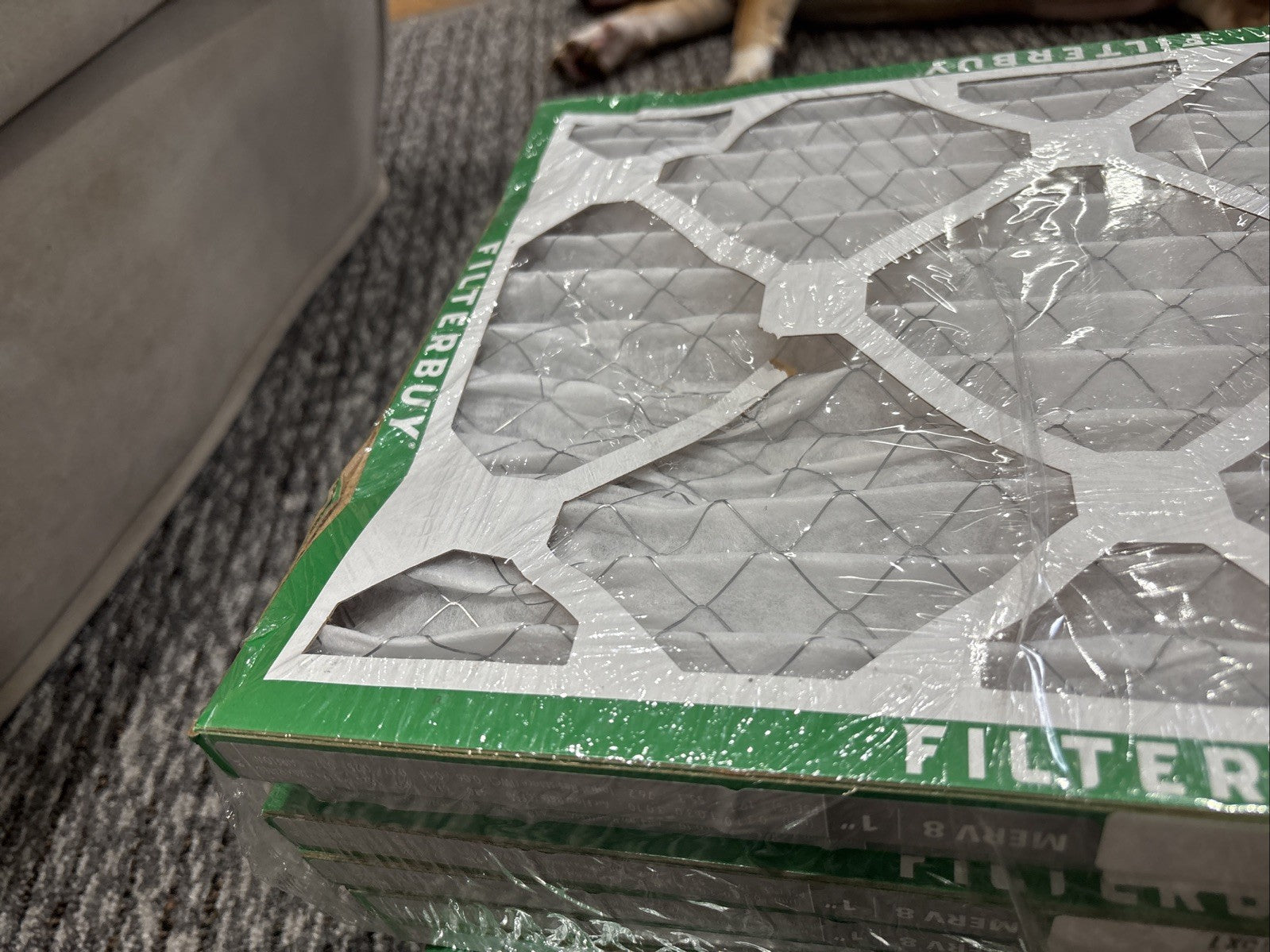 Filterbuy 12x15x1 MERV 8 Air Filter Replacement HVAC Furnace