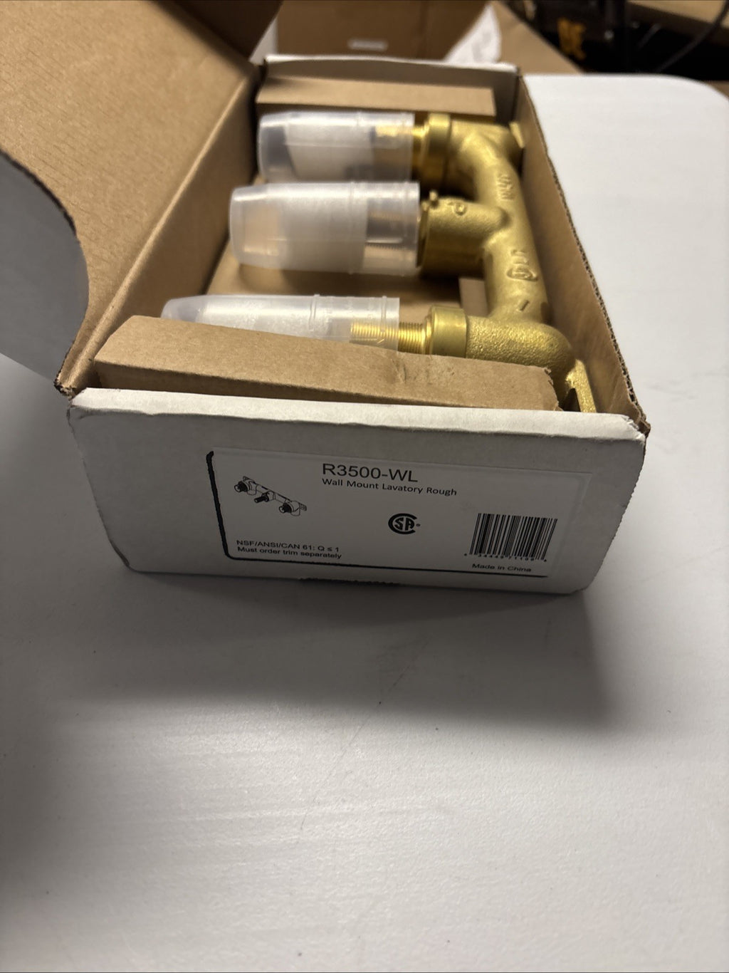 Delta R3500-WL  Two Handle Wall Mount Rough-In*SEALED*