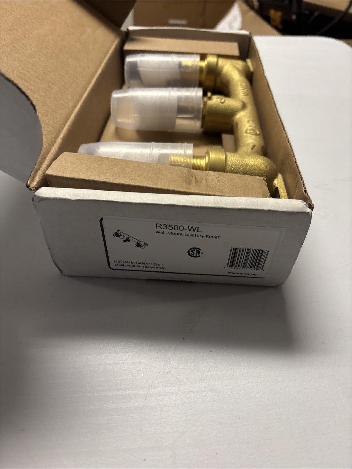 Delta R3500-WL  Two Handle Wall Mount Rough-In*SEALED*