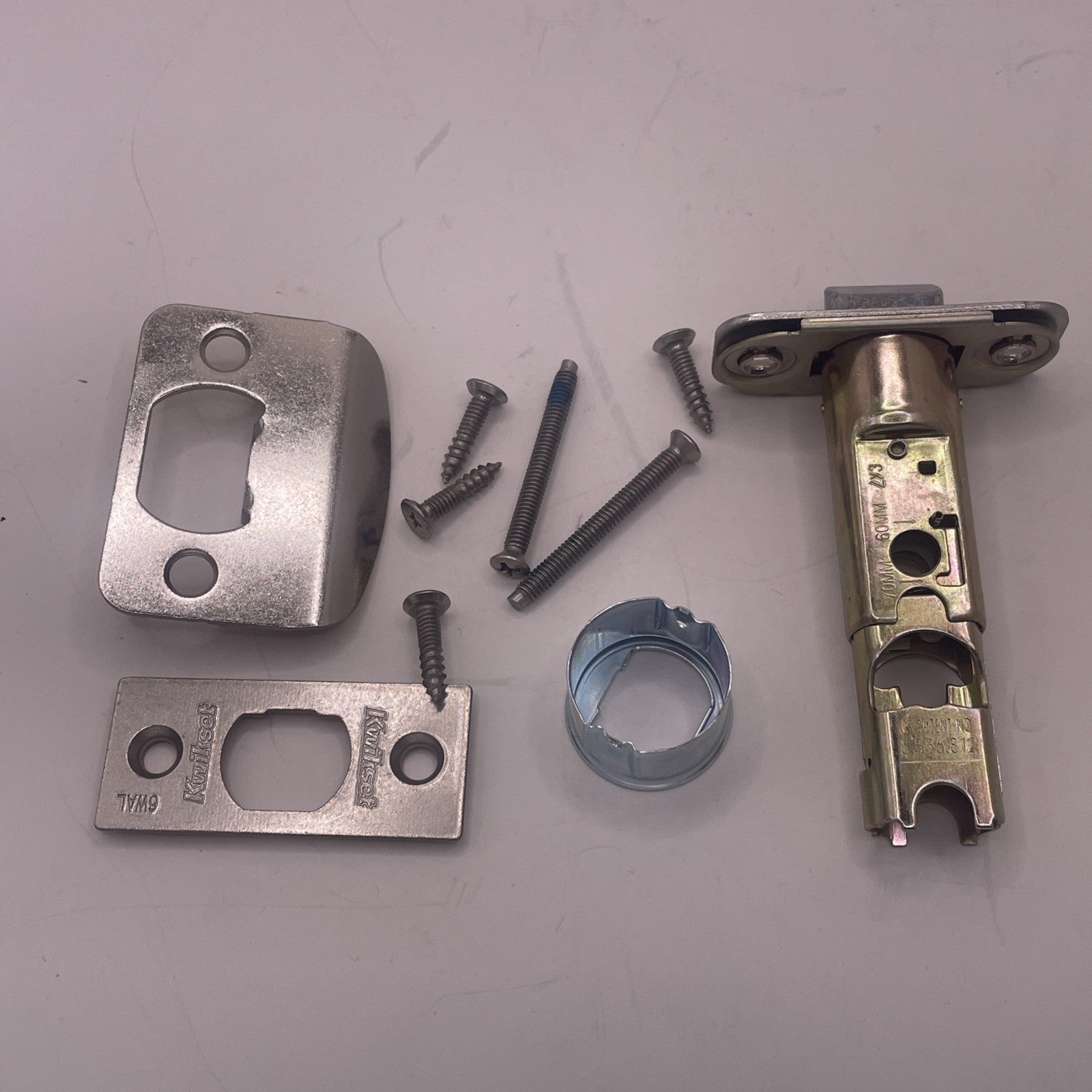 Kwikset 720KAL Katella Passage Door Lever Set - Open Box - Satin Nickel - *READ*