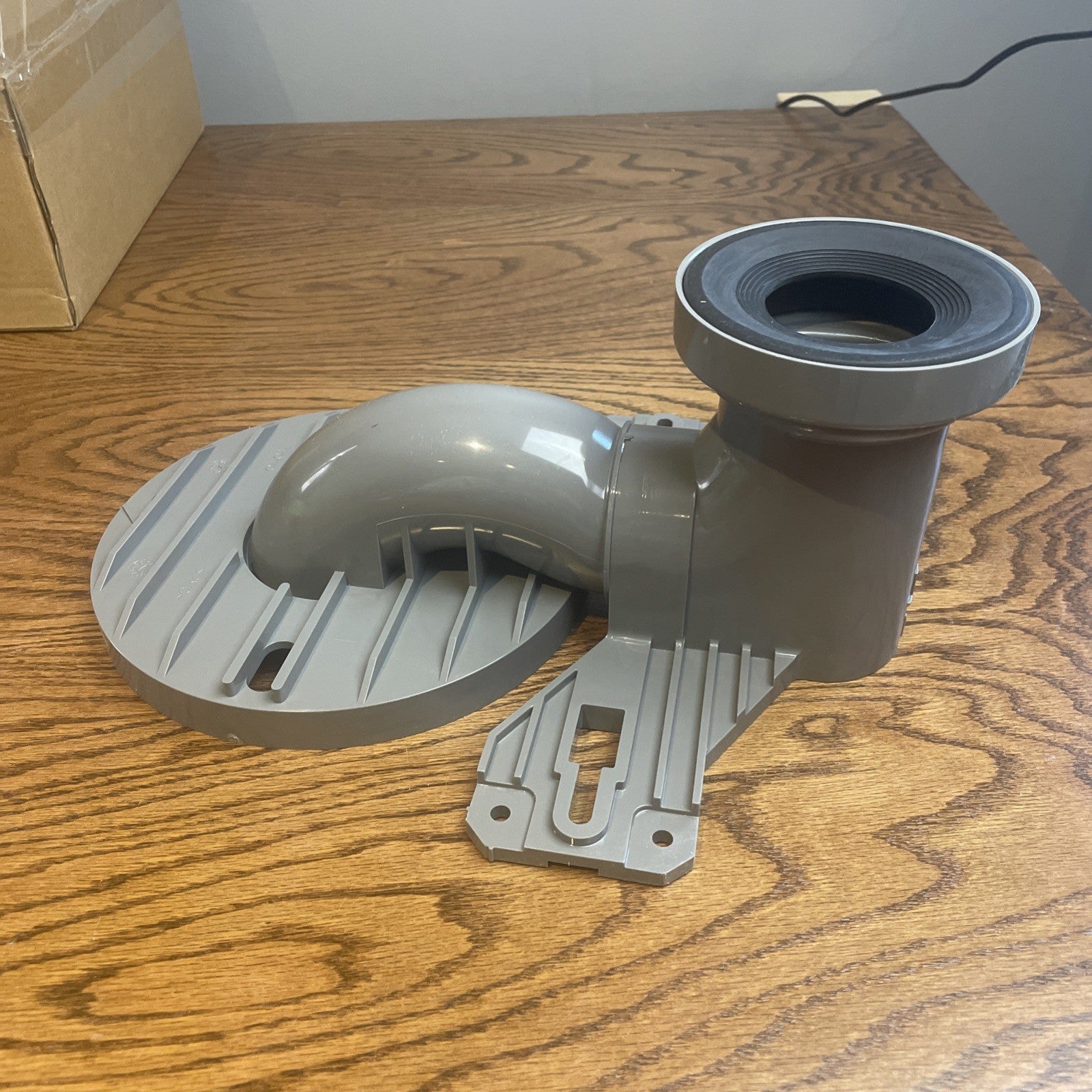 TOTO TSU03W.12R Modular Rough-in Kit PVC Gray 12in Toilet Mounting Hardware