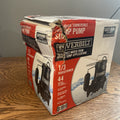 Everbilt 1/3 HP Cast Iron Submersible Sump Pump - NEW (Busted Box)