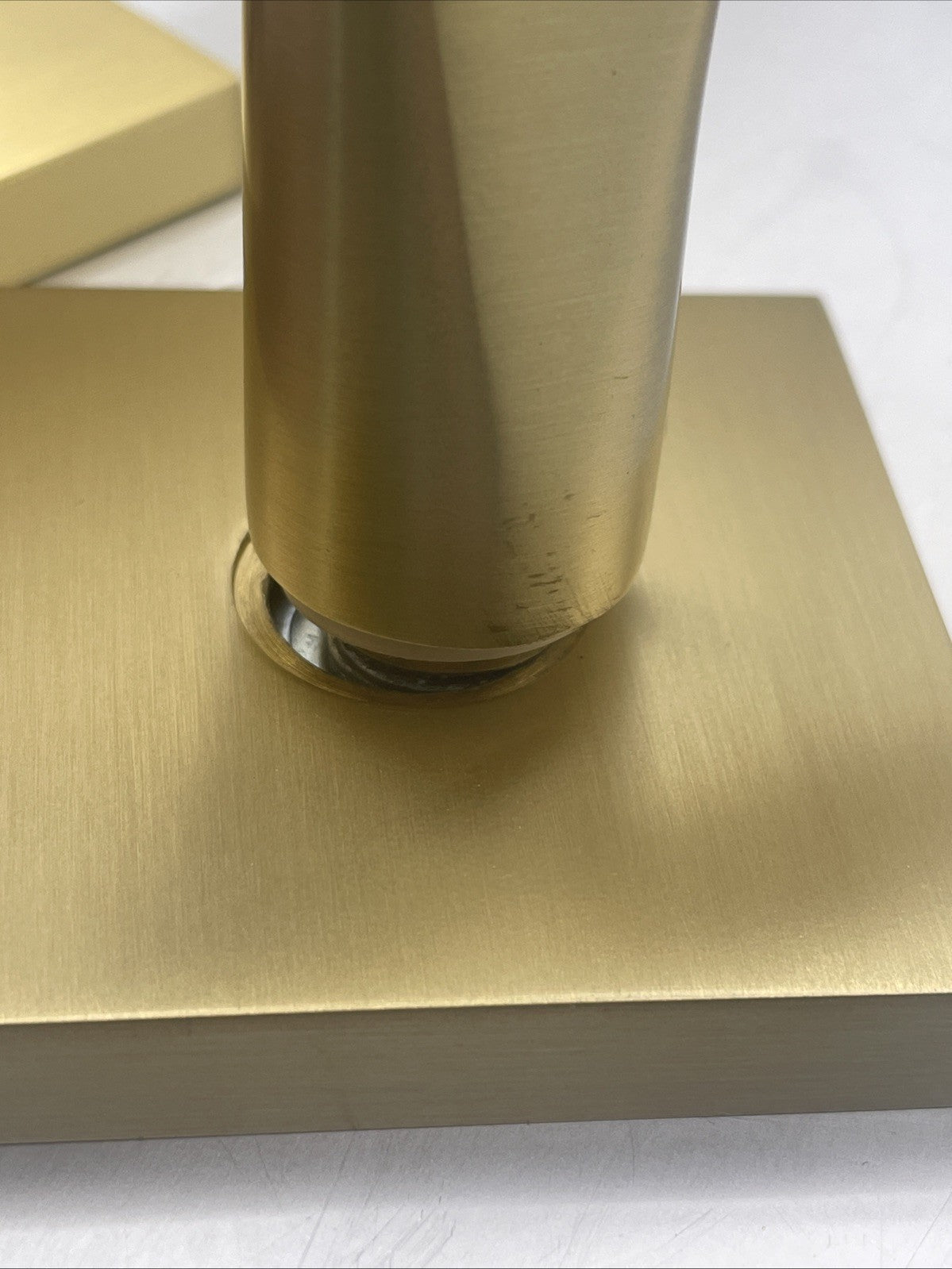 Emtek 505HLOUS4 Helios Satin Brass Dummy Lever Set - *READ!!*