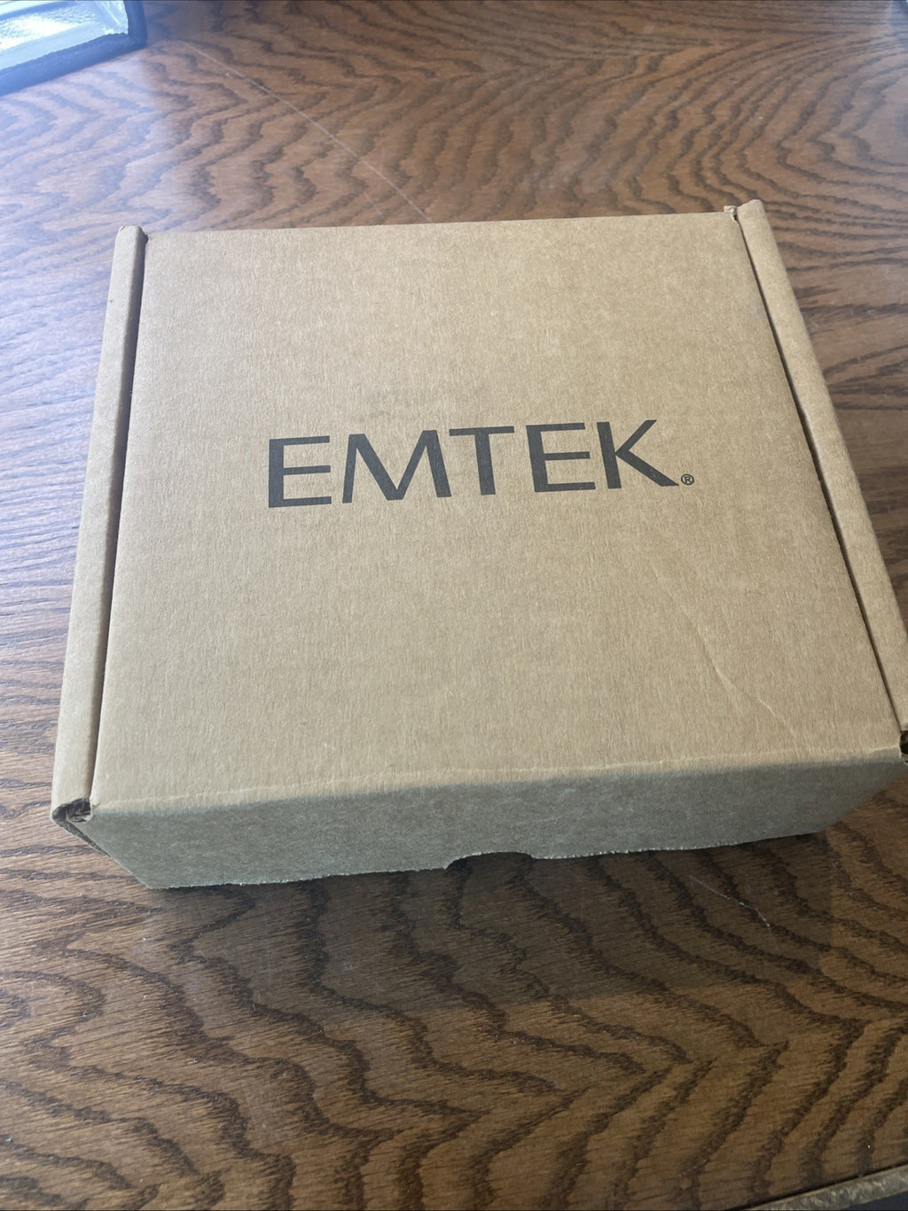 EMTEK 5110HLORHUS4 Square Rosette Passage Set Helios Satin Brass Handle Lever