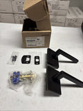 Emtek 8112US10B Modern Rectangular Single Cylinder Keyed Entry Set READ