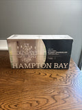 Hampton Bay Maria Theresa 6Light Chrome Chandelier Clear Acrylic Crystal Accents