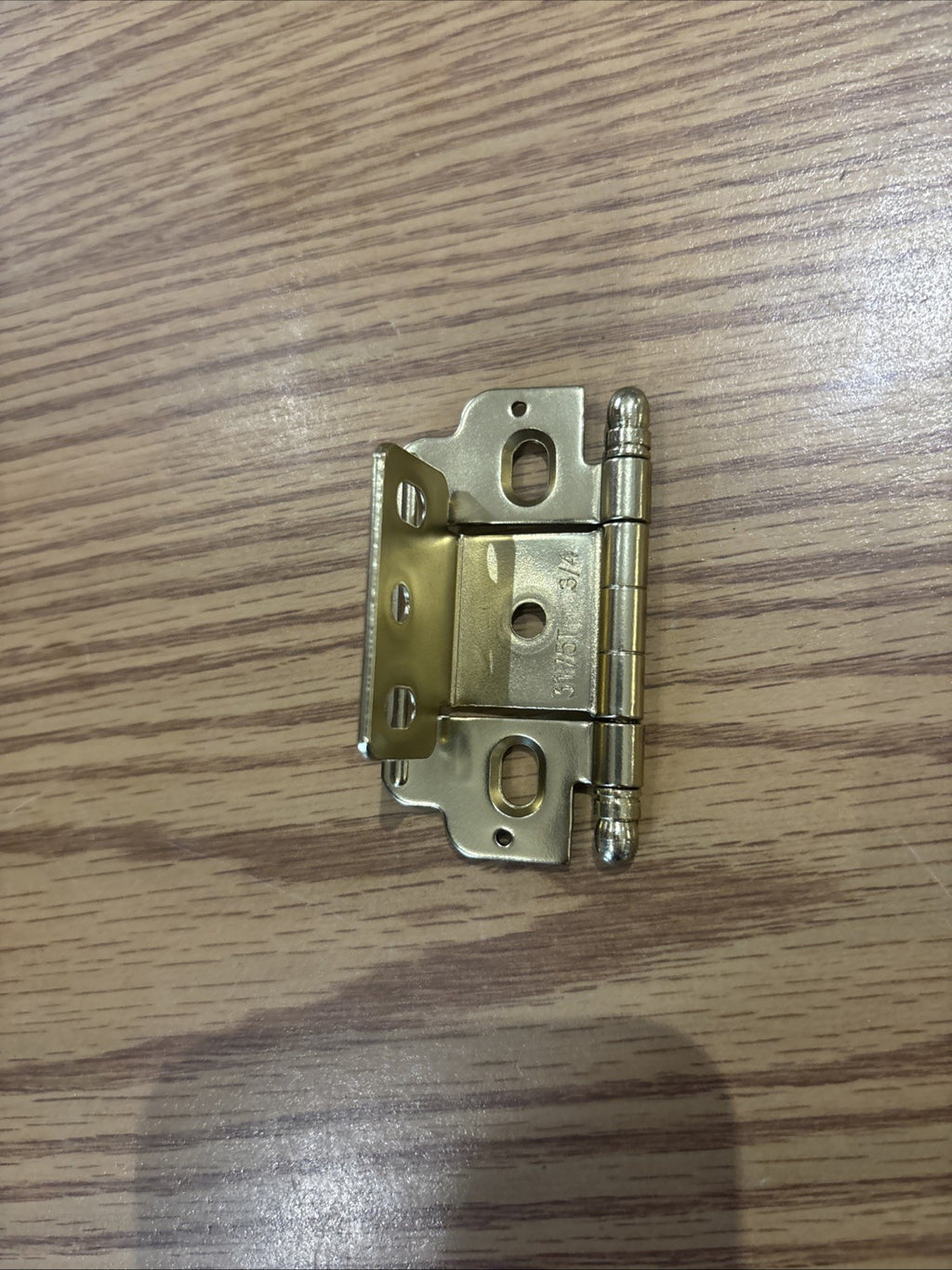 10x Amerock Ball Tip Cabinet Hinge Steel Golden Champagne 3/4" PK3180TBBBZ