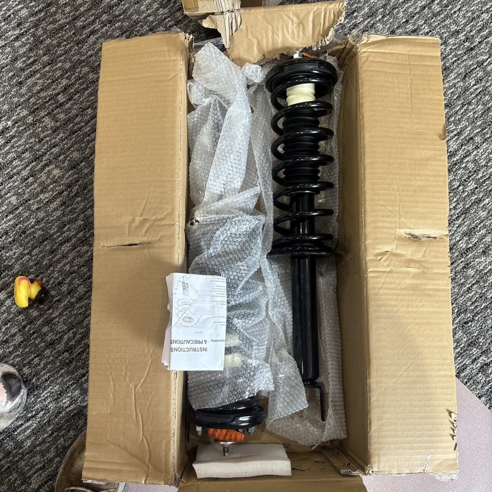 2x Suspension Strut and Coil Spring Quick-Strut Complete Strut Assembly 172563
