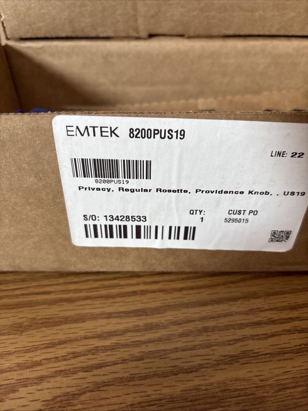 Emtek 8200pus19 Door Knob Black