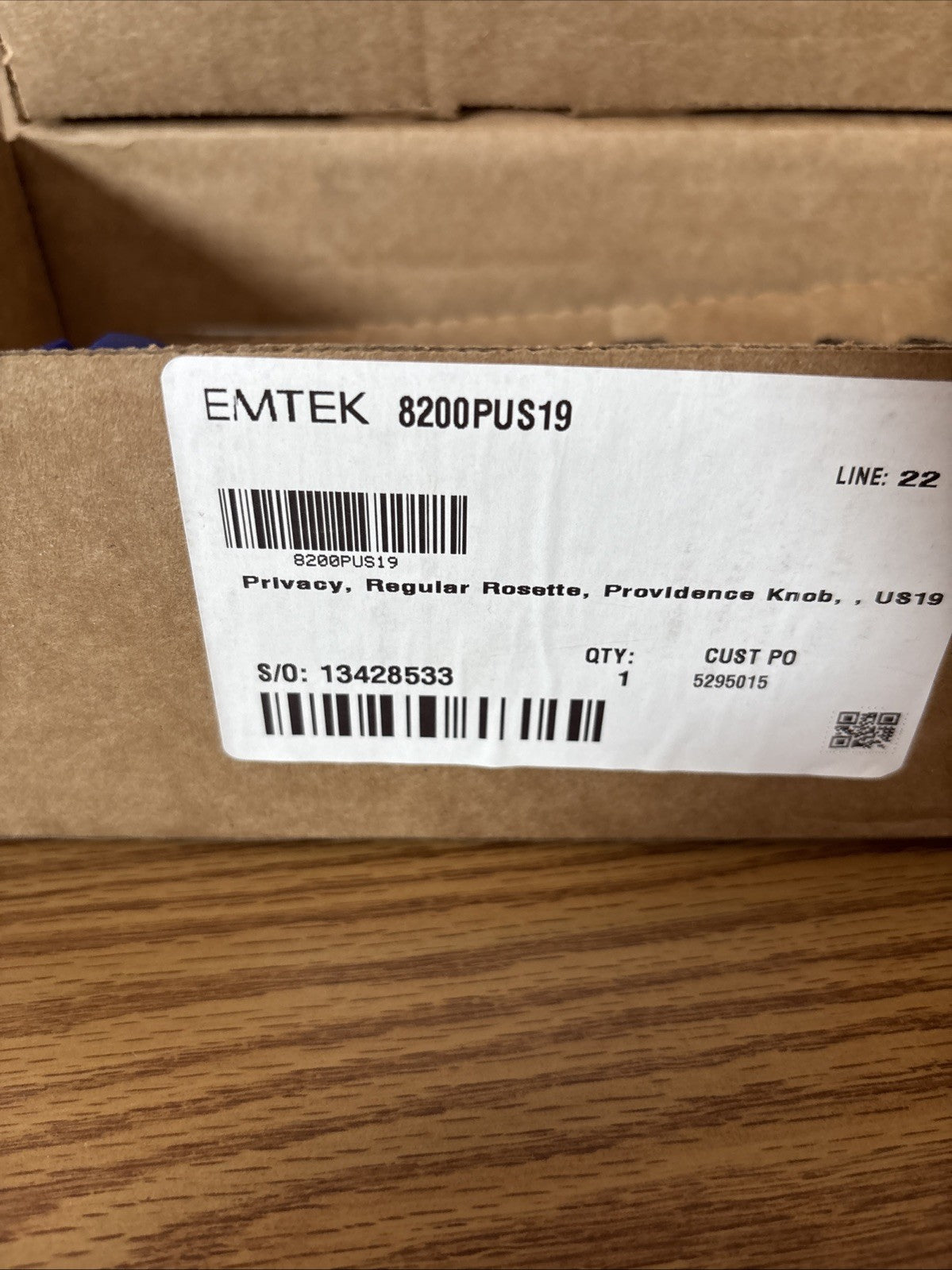 Emtek 8200pus19 Door Knob Black