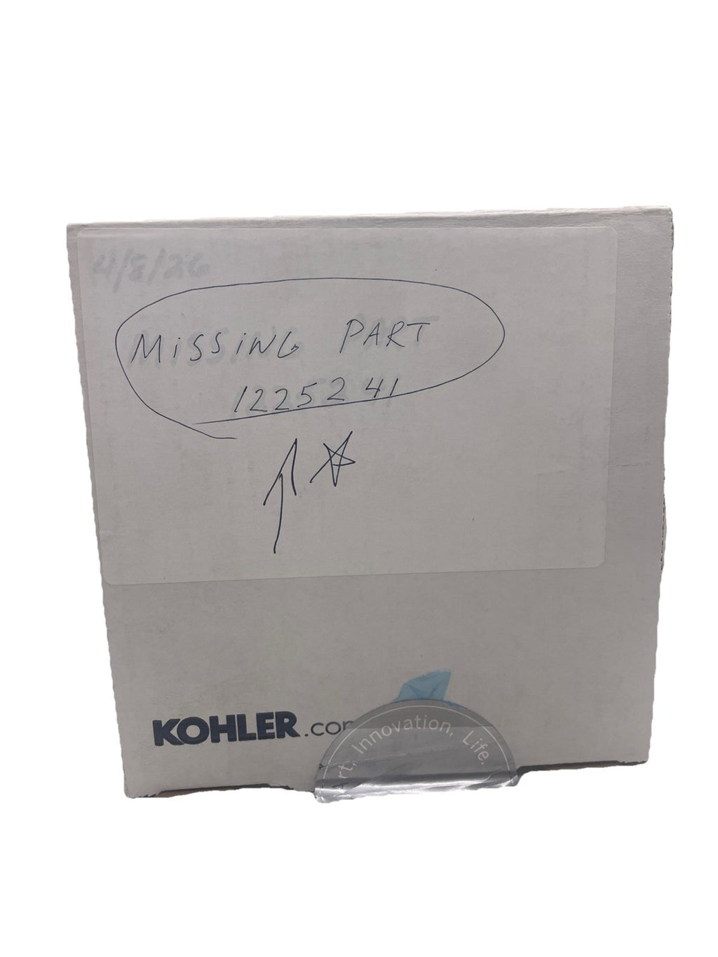 Kohler TS72767-4-CP Pressure Balanced Valve Trim Only *READ*