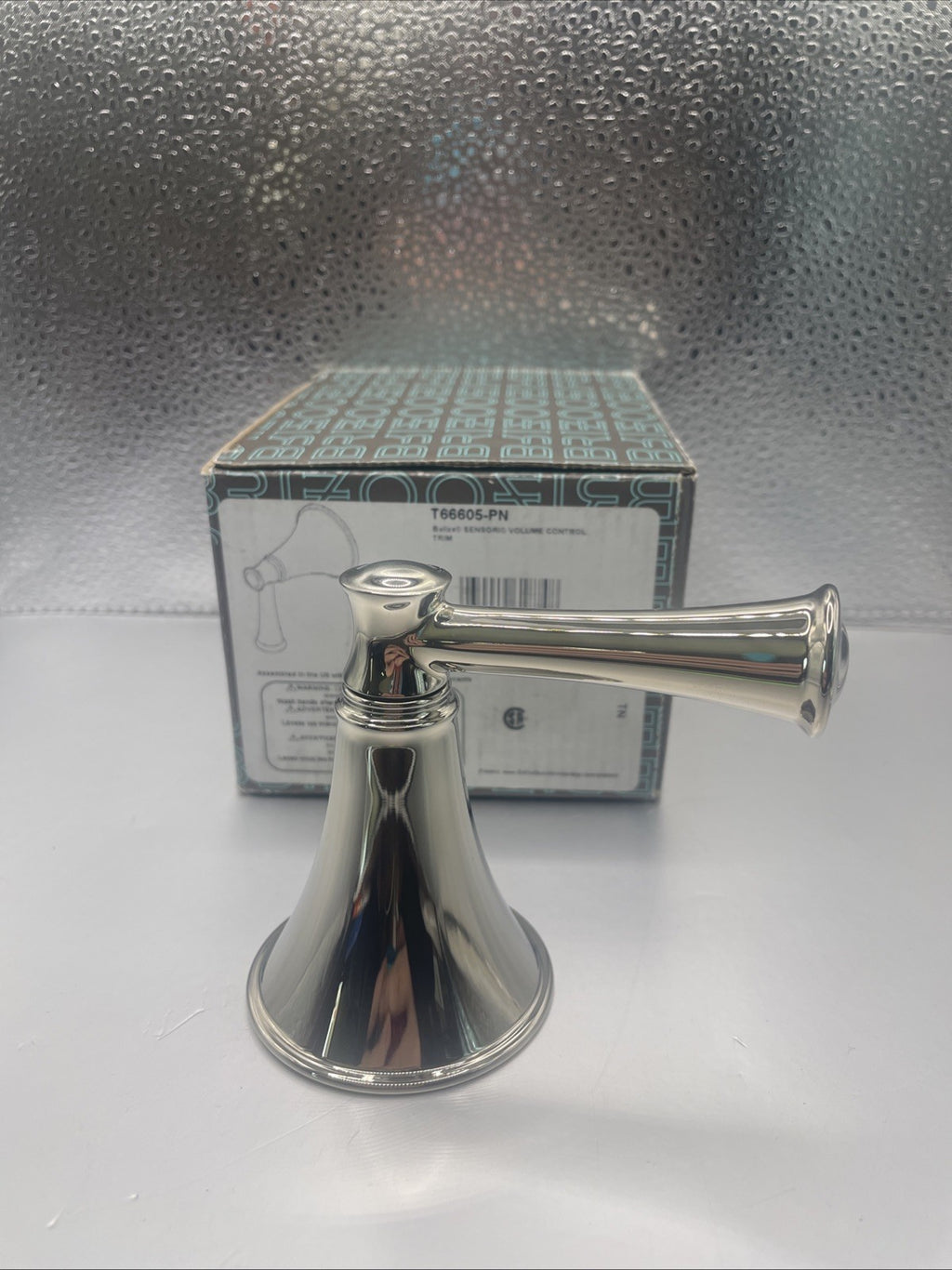Brizo T66605-PN Traditional Sensori Single Handle Volume Control Trim Only