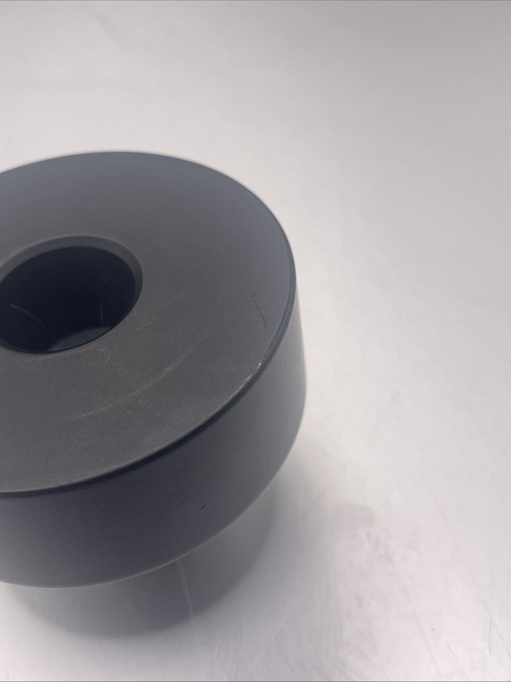 Baldwin ENCONCRR190 Modern Keyed Entry Door Knob Set In Satin Black *READ*