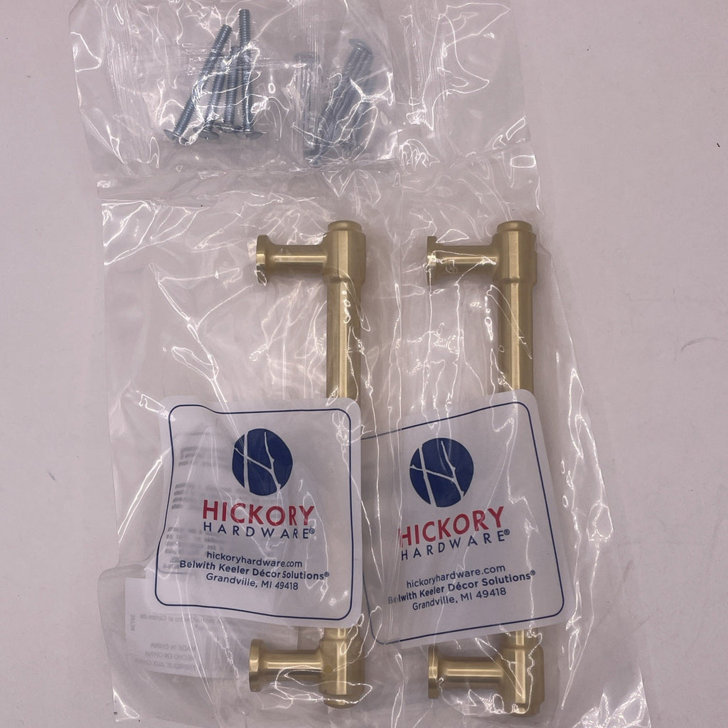 Hickory Hardware H077853BGB Piper Collection Pull, 5-1/16 Inch (128mm) lot of 10