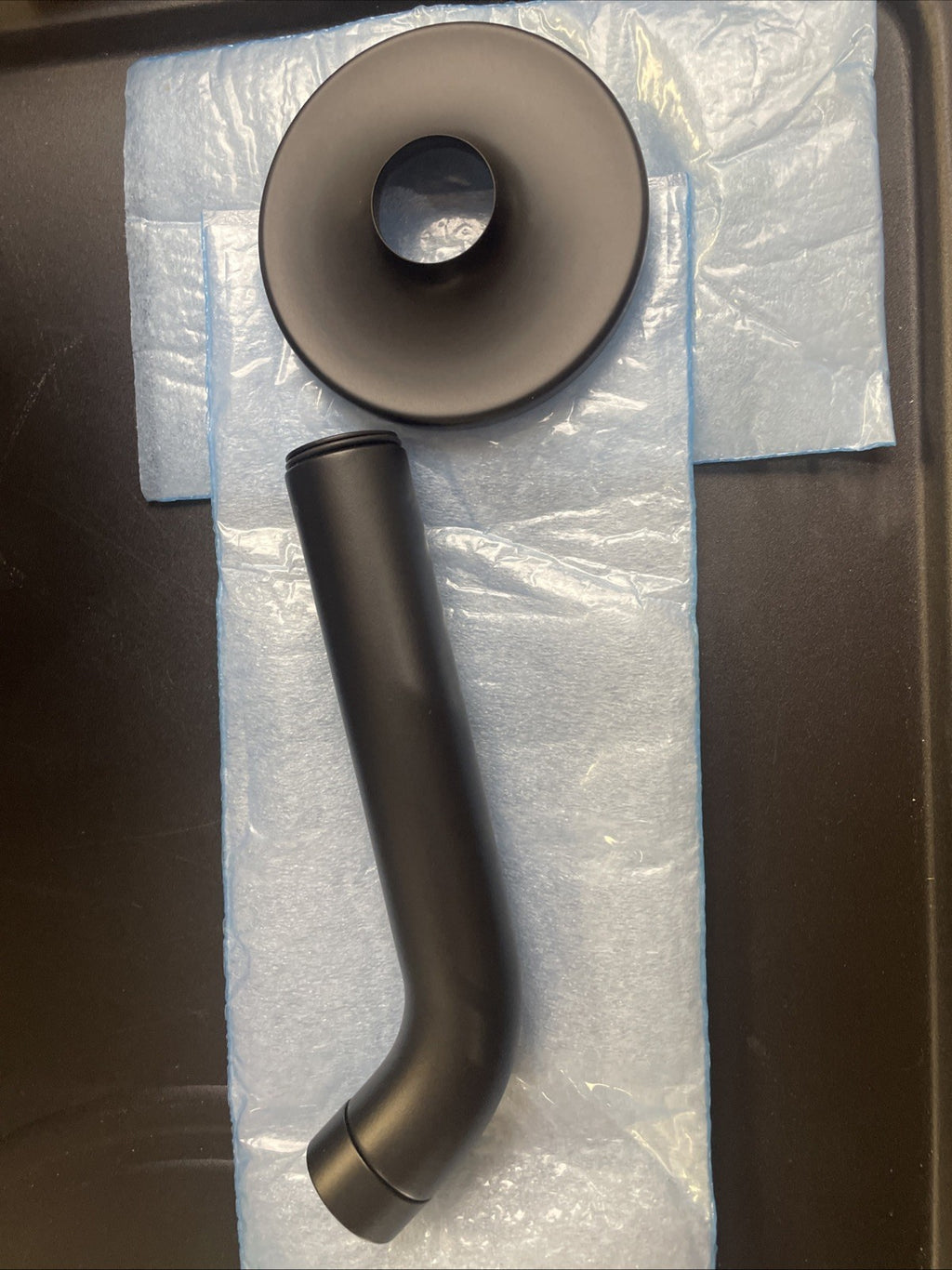 Kohler 14426-BL Matte Black Purist Wall Mount Bath Spout Non Diverter