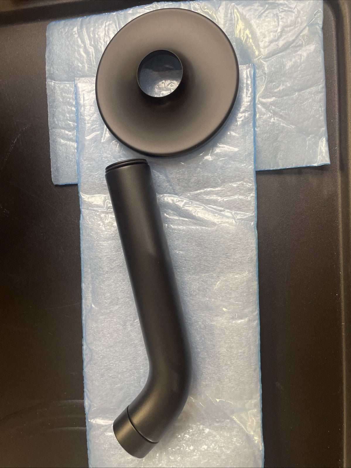 Kohler 14426-BL Matte Black Purist Wall Mount Bath Spout Non Diverter