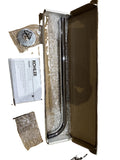 Kohler K-26322-CP Statement 15-1/2" Wall Mount Rainhead Arm & Flange - Chrome
