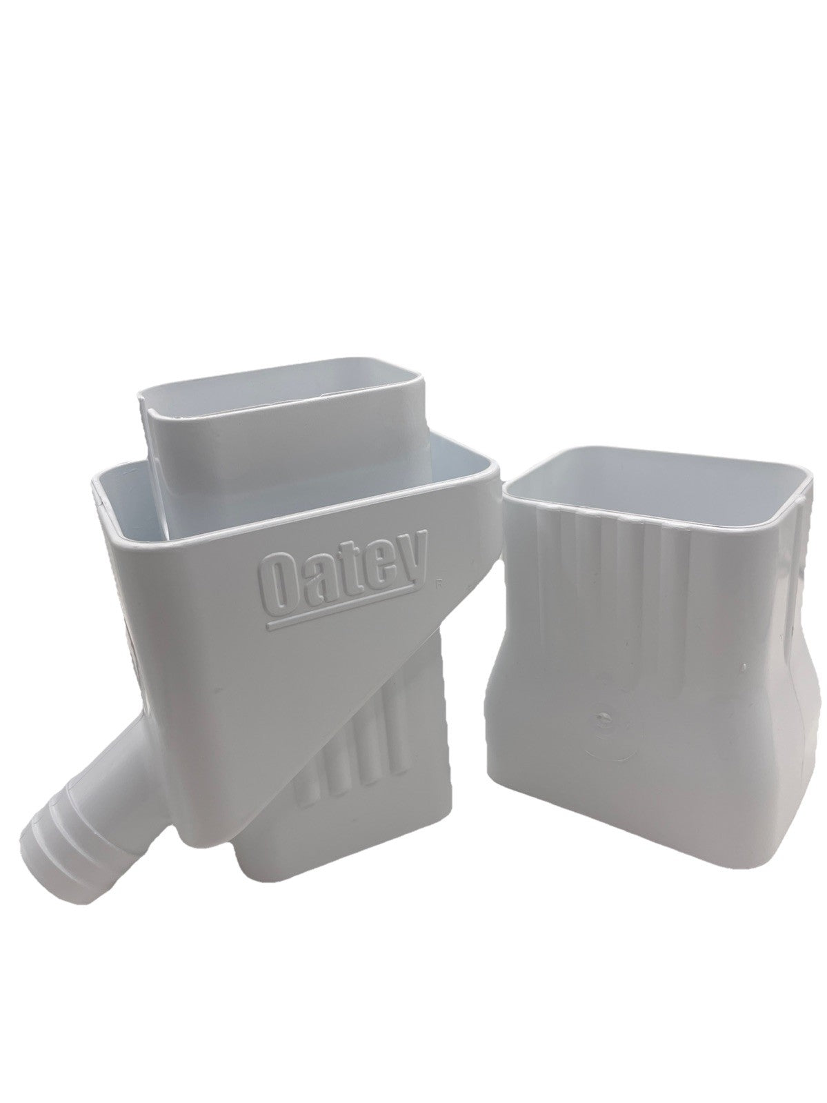 Oatey 14209 Mystic 2 in. x 3 in. White Rainwater Collection System