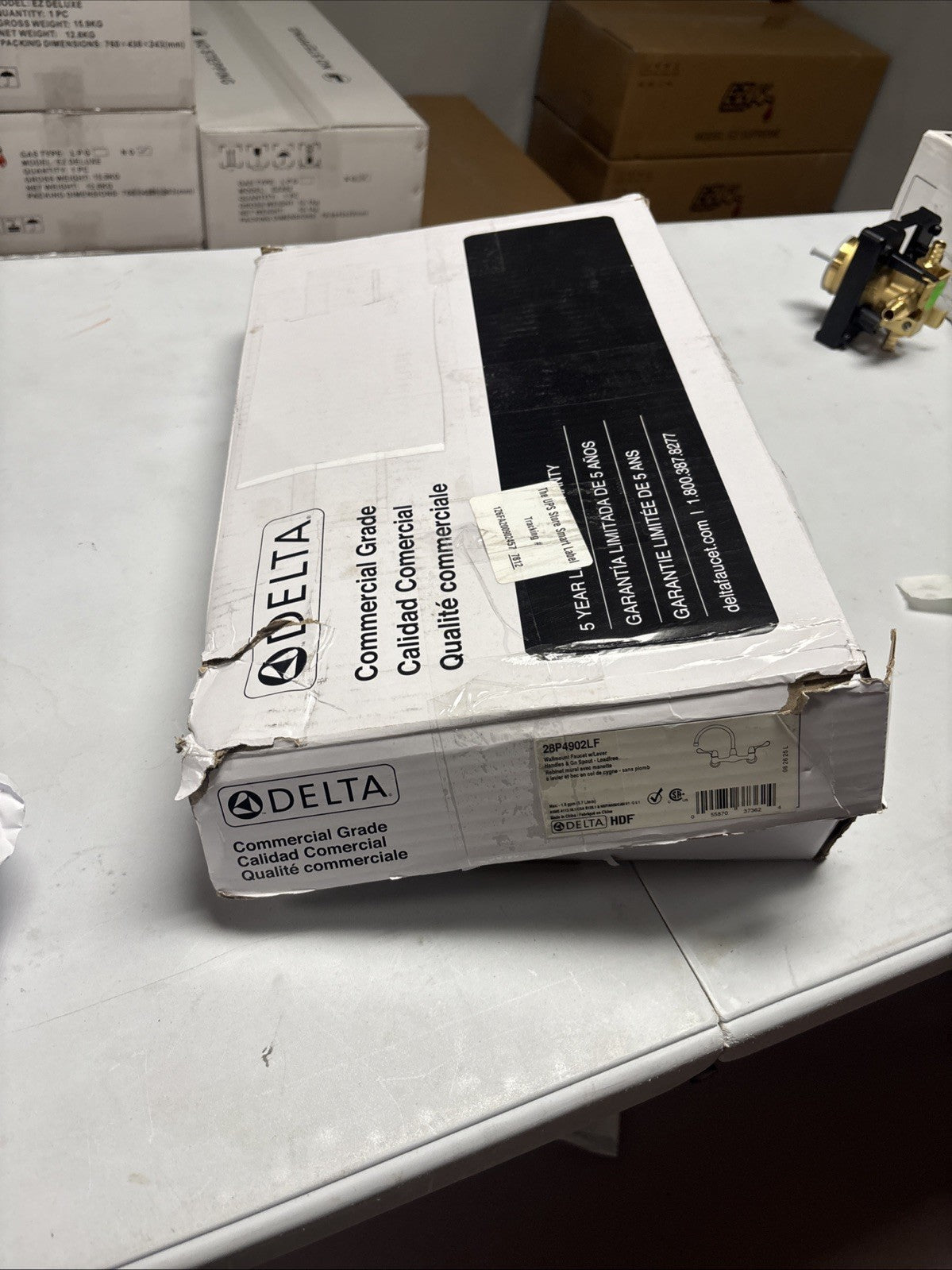 Delta 28P4902LF - Laundry Faucet Chrome  Not Perfect But Nice
