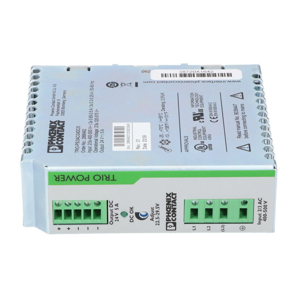Phoenix Contact 2866462 New NMP - Switching Power Supply - 3 Phase