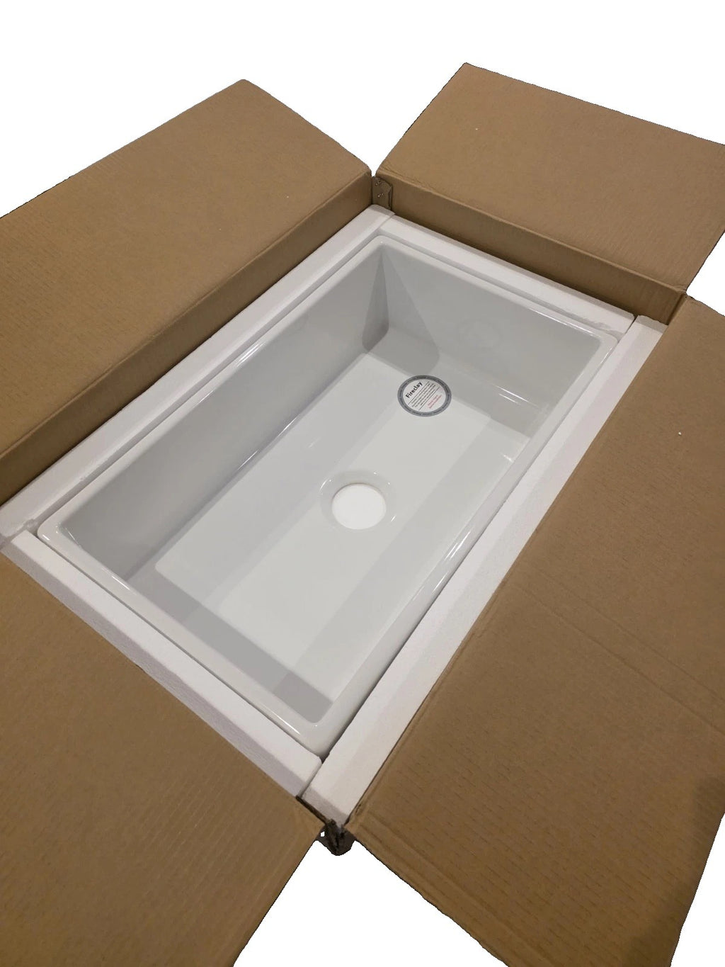 Thompson Traders Fireclay 30" Farmhouse Single Kitchen Sink