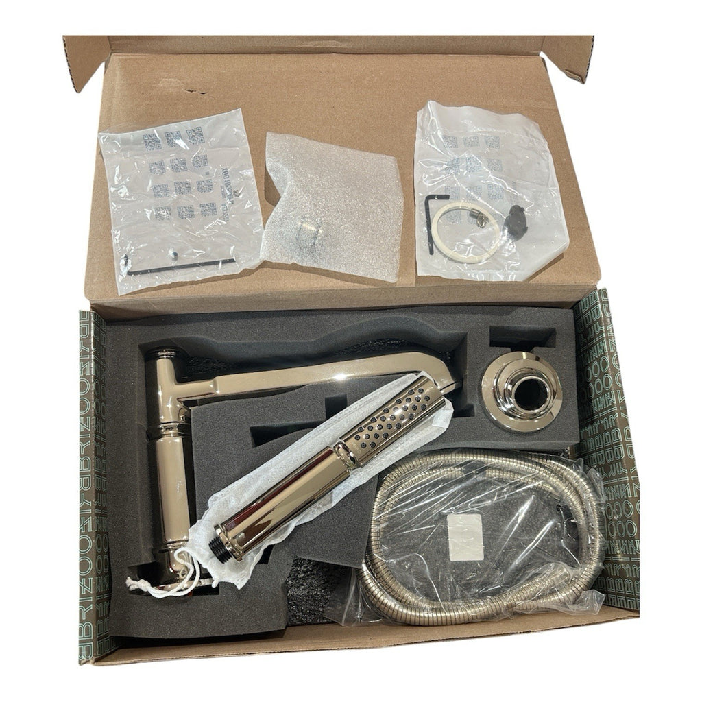 Brizo T67476-PNLHP Invari Deck Mounted Roman Tub Filler W Built-In Diverter*READ