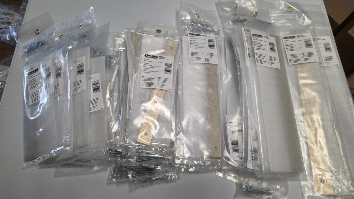 Amerock  BP37769 BP37767 66 65 64 Ladera Backplate Champagne Bronze Lot Of 29