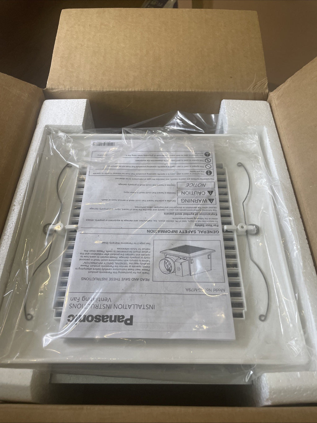 Panasonic WhisperMighty 70/90 CFM Bathroom Exhaust Fan Ceiling/Wall ENERGY STAR