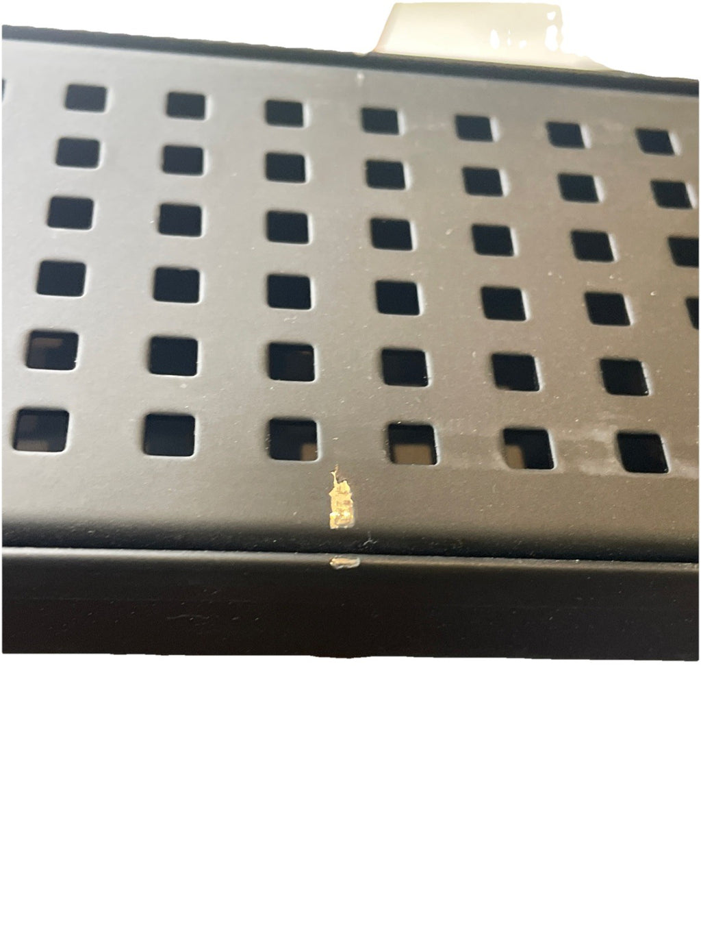 Oatey Designline 24 inch 24” SS Linear Shower Drain Square Grate - Matte Black