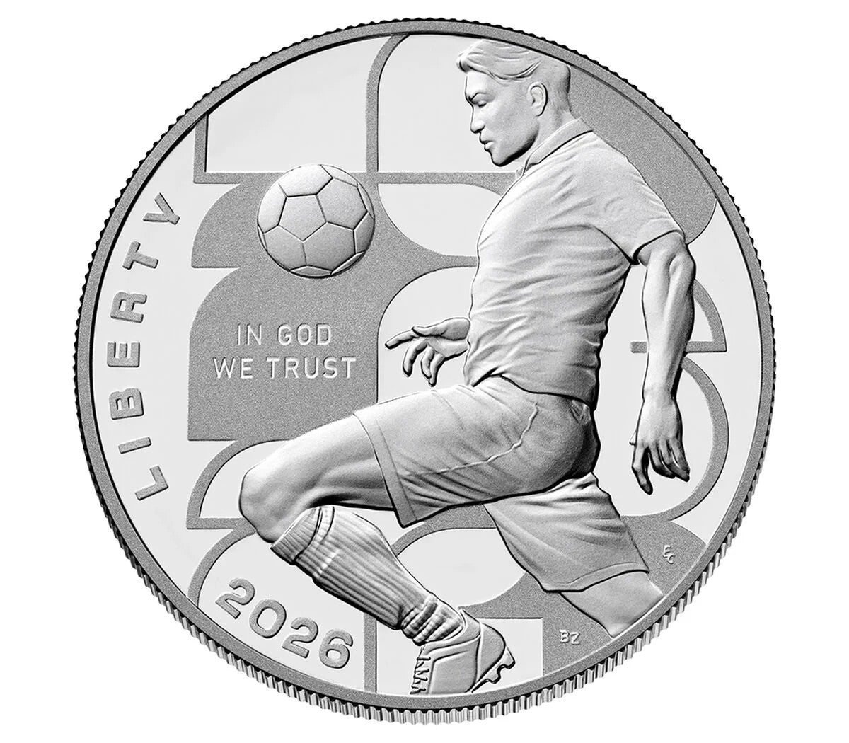 2026-P FIFA World Cup Proof Silver Dollar. IN HAND Limited Edition