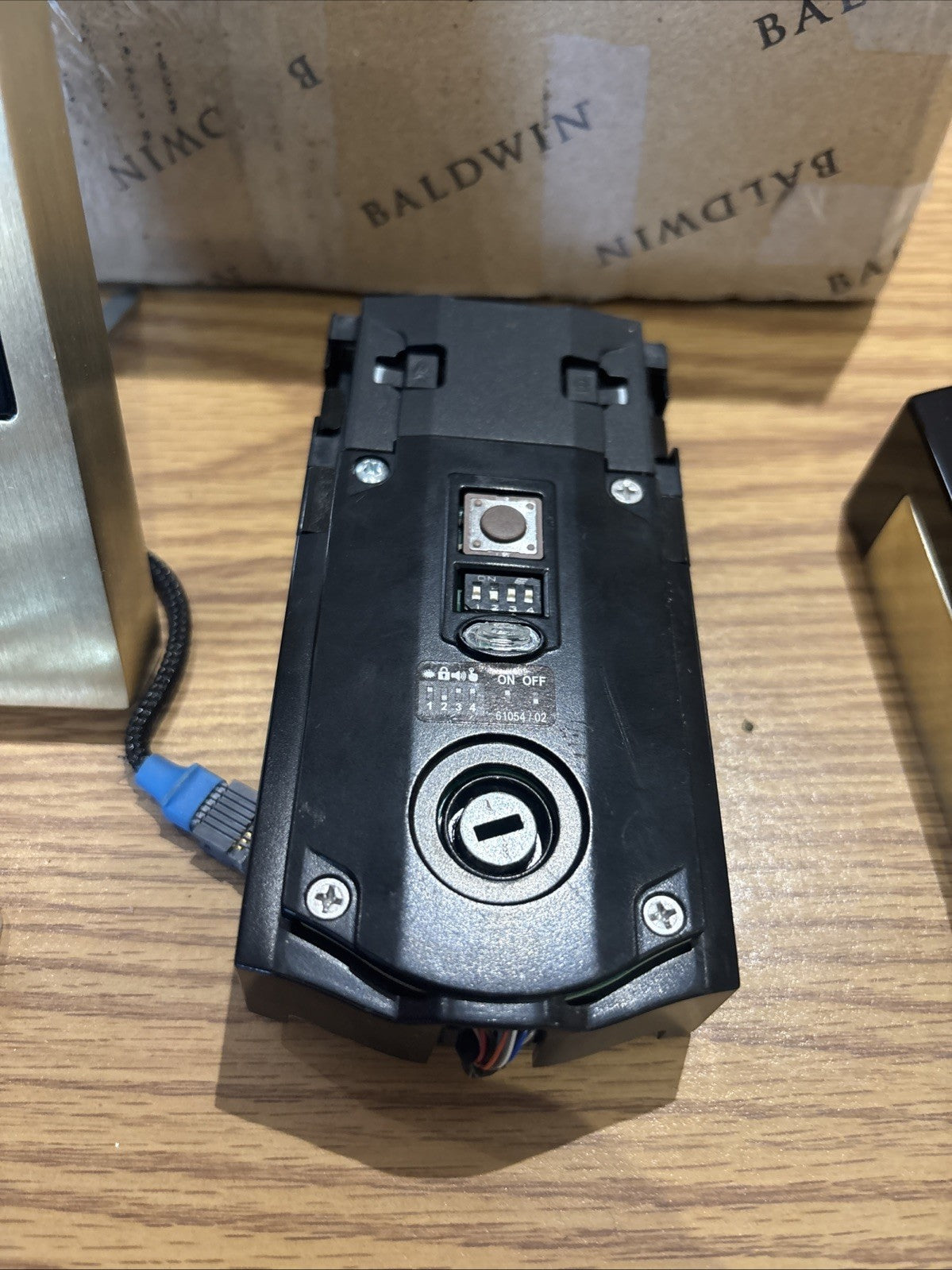 Baldwin 8225.044.ZW Touchscreen Minneapolis Z-Wave Deadbolt - Brass *READ*