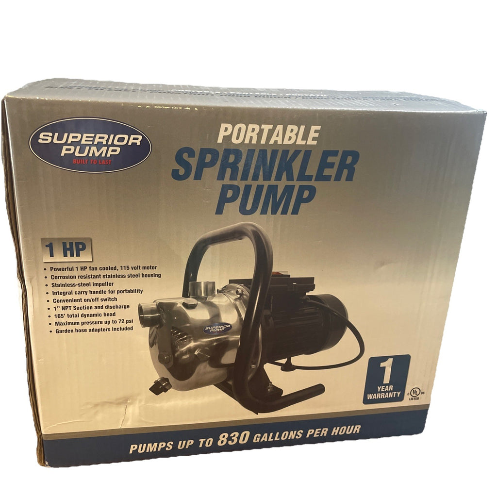 Superior Pump 96110 1 HP Sprinkler Pump - BRAND NEW!